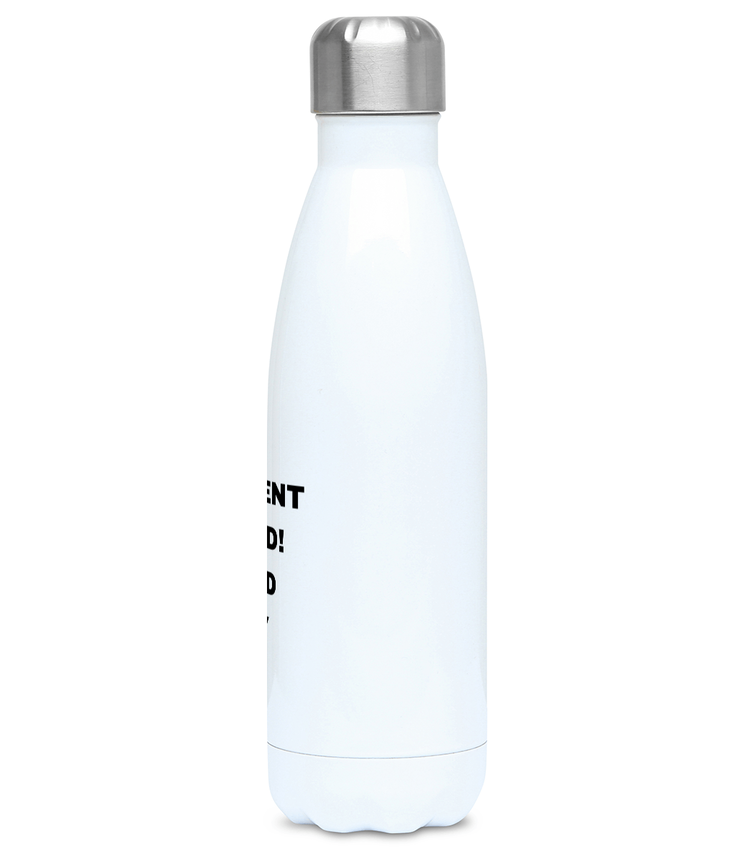 Gamers Water Bottle 500ml - Achievement Unlocked Survived Monday