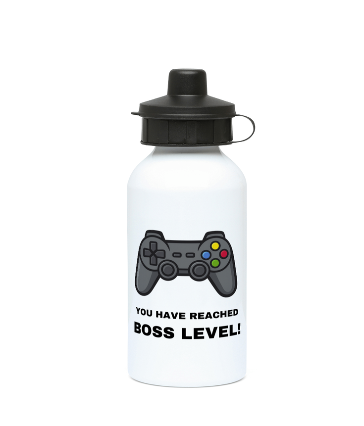 Gamers Boss Level Water Bottle 400ml