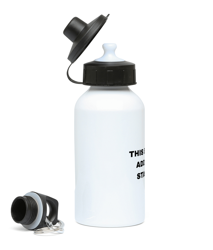 Gamers Water Bottle 400ml - The Bottle Adds +10 Stamina