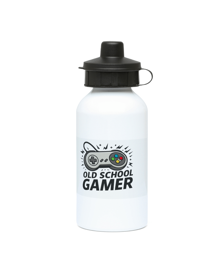 Gamers Old School Gamer Water Bottle 400ml