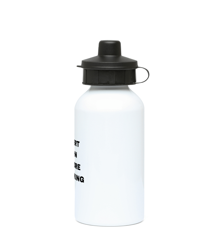 Gamers Water Bottle 400ml - Insert Coin Before Speaking